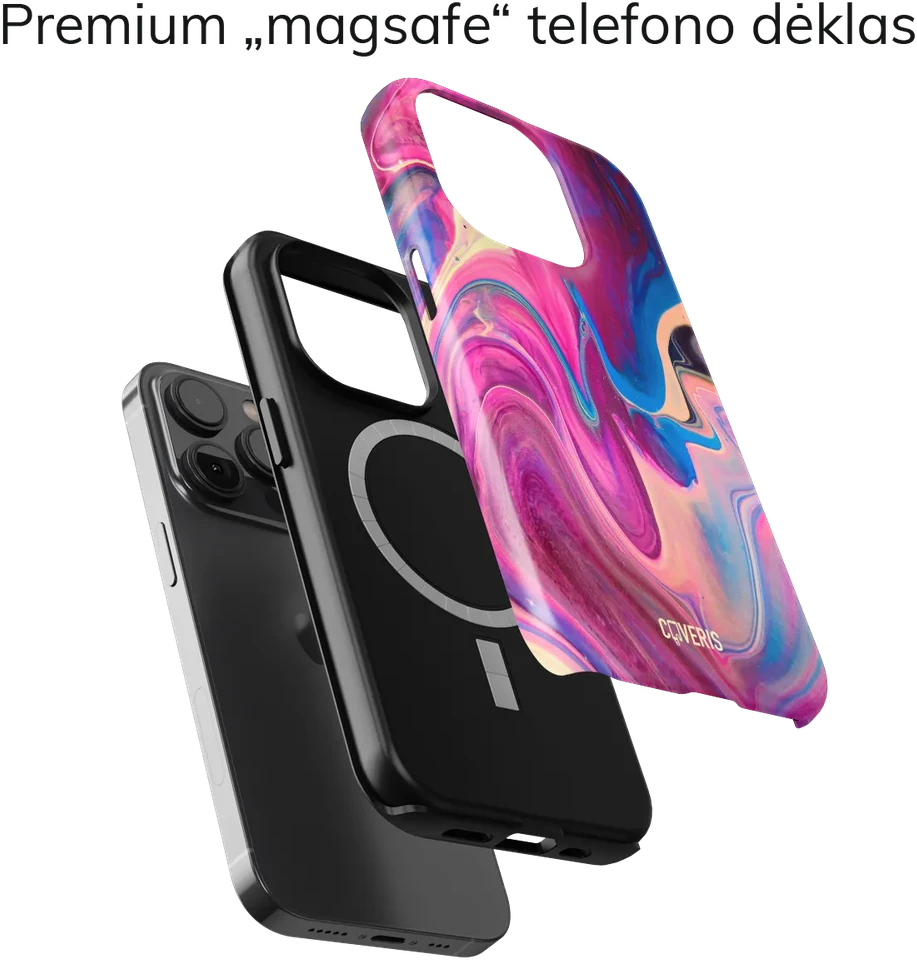 Coveris Telefono dėklas Magsafe "Spiritual" iPhone 12-17, Samsung S22-26, Google Pixel 10/Pro/ProXL modeliams