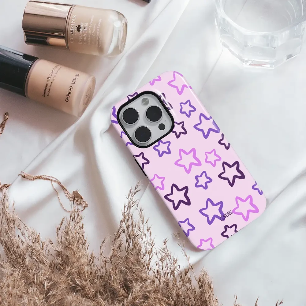 Coveris Telefono dėklas Magsafe "Stardust" iPhone 12-17, Samsung S22-26, Google Pixel 10/Pro/ProXL modeliams