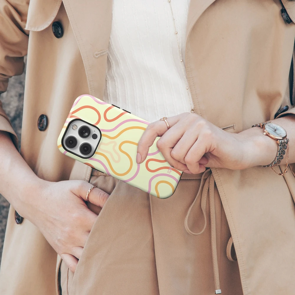 Coveris Telefono dėklas Magsafe "Sunline" iPhone 12-17, Samsung S22-26, Google Pixel 10/Pro/ProXL modeliams