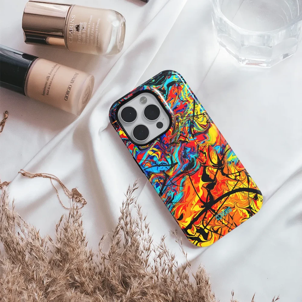 Coveris Telefono dėklas Magsafe "Sunset" iPhone 12-17, Samsung S22-26, Google Pixel 10/Pro/ProXL modeliams