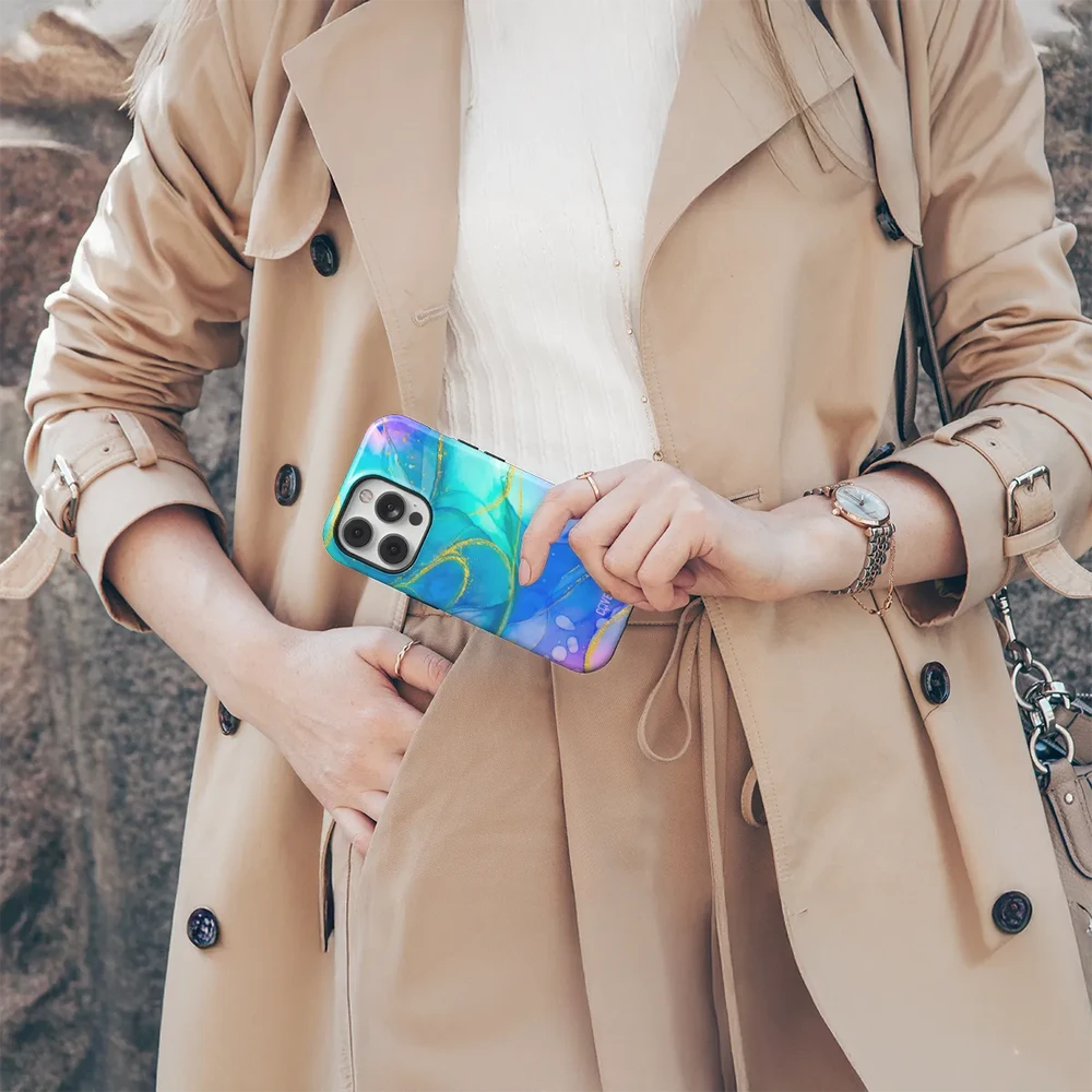 Coveris Telefono dėklas Magsafe "Surf2" iPhone 12-17, Samsung S22-26, Google Pixel 10/Pro/ProXL modeliams