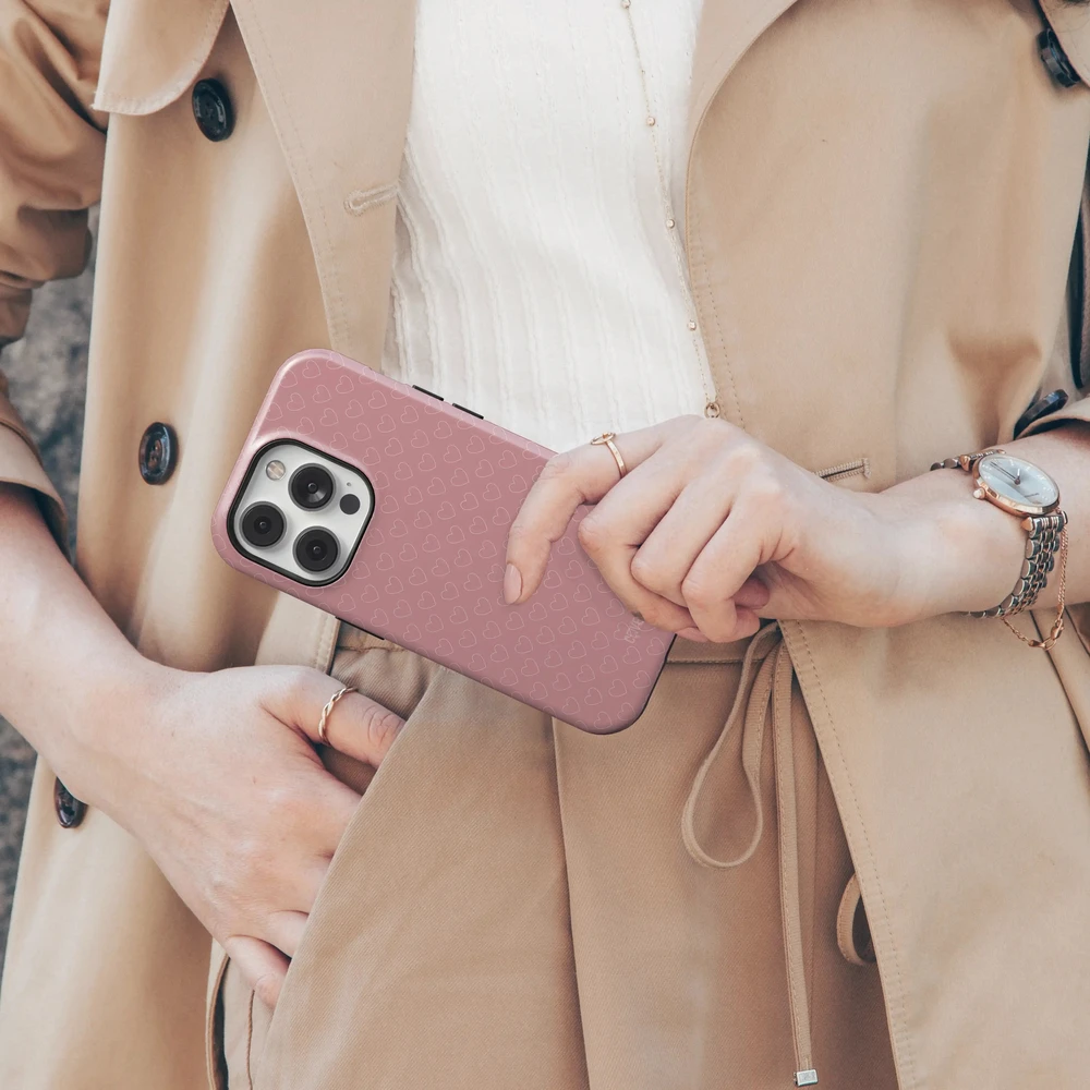 Coveris Telefono dėklas Magsafe "Sweetheart" iPhone 12-17, Samsung S22-26, Google Pixel 10/Pro/ProXL modeliams