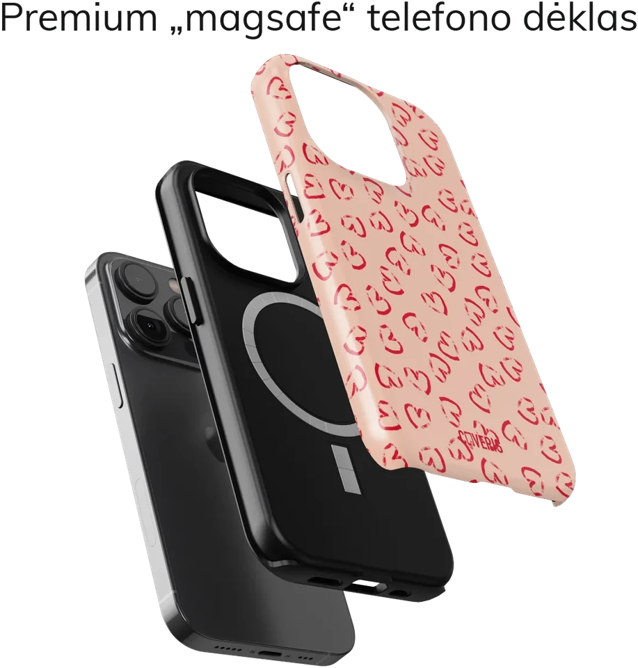Coveris Telefono dėklas Magsafe "Sweetness" iPhone 12-17, Samsung S22-26, Google Pixel 10/Pro/ProXL modeliams