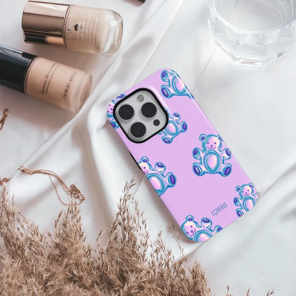 Coveris Telefono dėklas Magsafe "Teddies" iPhone 12-17, Samsung S22-26, Google Pixel 10/Pro/ProXL modeliams