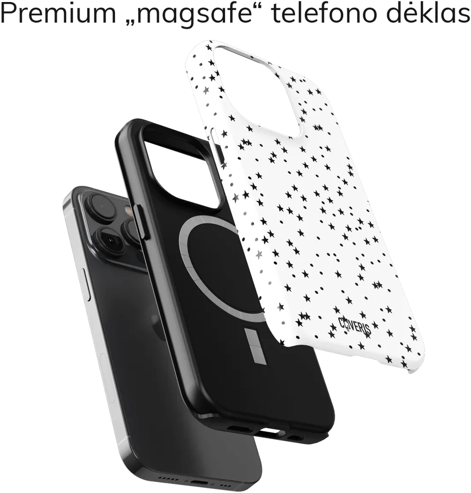 Coveris Telefono dėklas Magsafe "Twilight" iPhone 12-17, Samsung S22-26, Google Pixel 10/Pro/ProXL modeliams