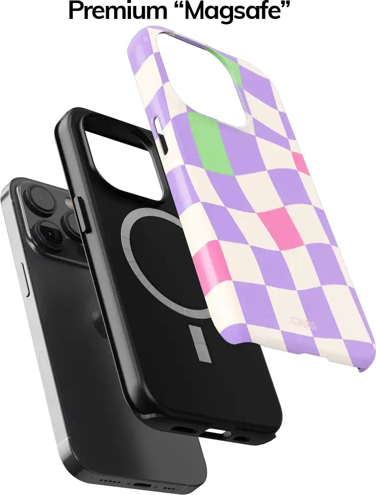 Coveris Telefono dėklas Magsafe "Warp" iPhone 12-17, Samsung S22-26, Google Pixel 10/Pro/ProXL modeliams