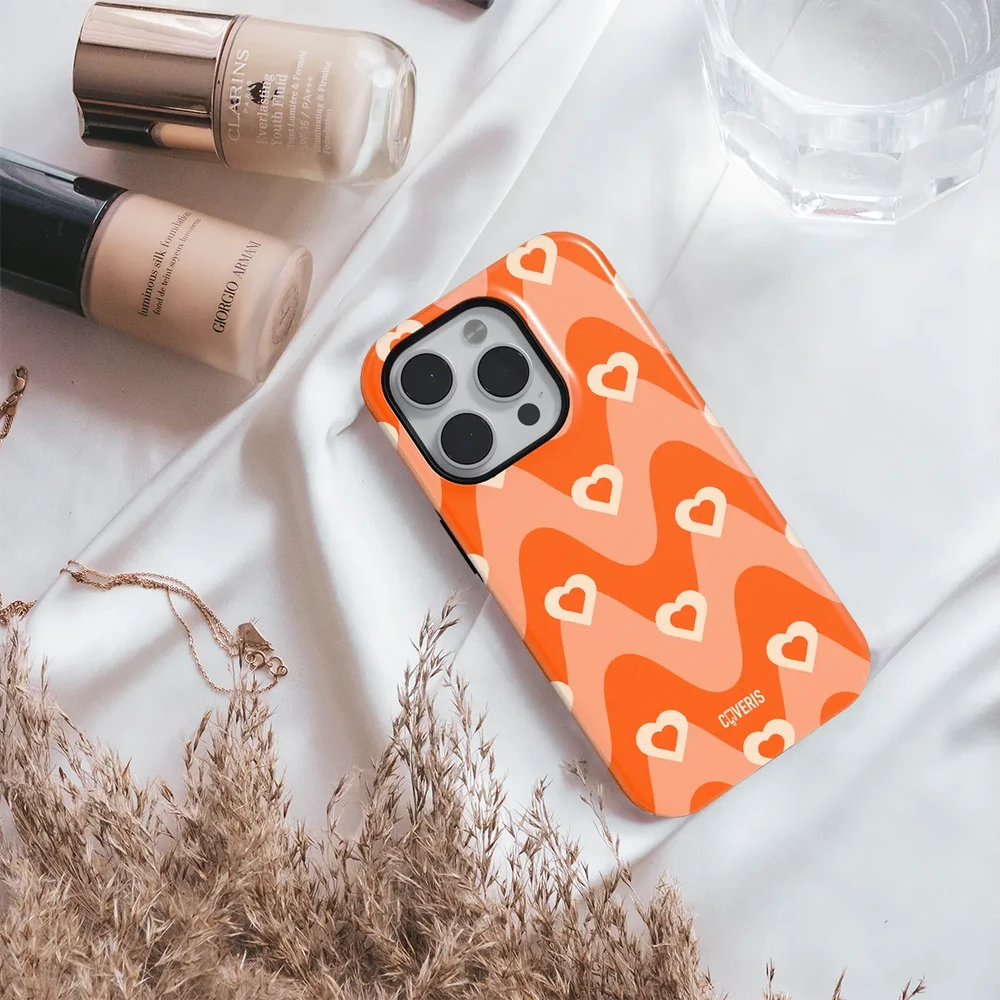 Coveris Telefono dėklas Magsafe "WavyLove" iPhone 12-17, Samsung S22-26, Google Pixel 10/Pro/ProXL modeliams