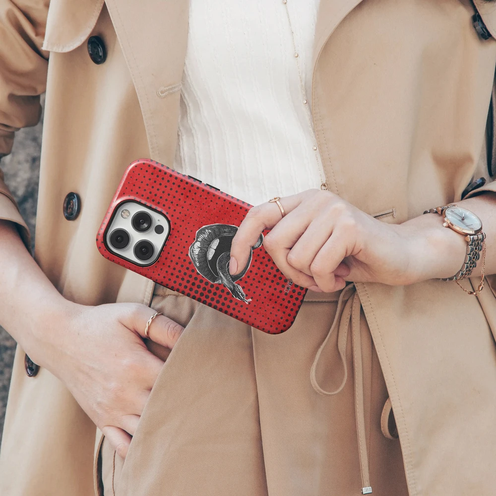 Coveris Telefono dėklas Magsafe "Whisper" iPhone 12-17, Samsung S22-26, Google Pixel 10/Pro/ProXL modeliams