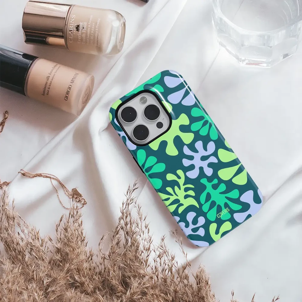 Coveris Telefono dėklas Magsafe "Wildflow" iPhone 12-17, Samsung S22-26, Google Pixel 10/Pro/ProXL modeliams