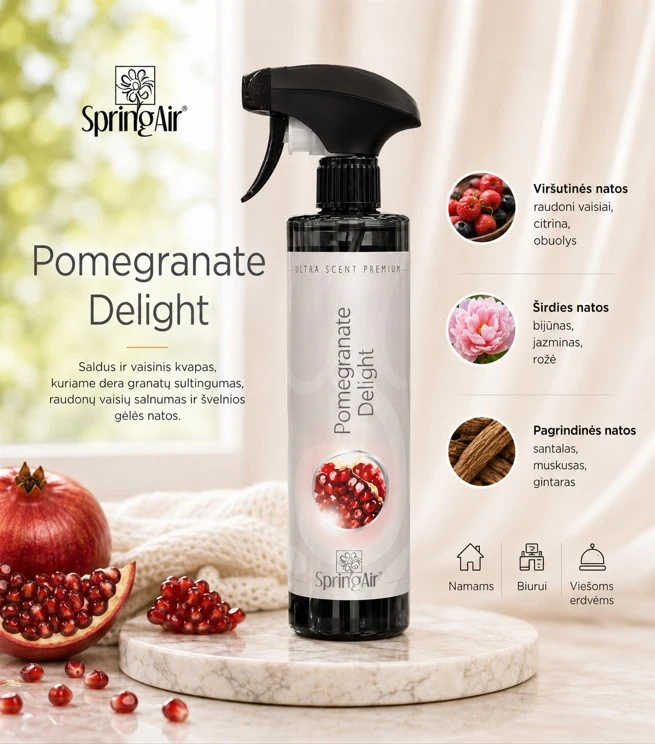 Purškiami kvapai SpringAir 500 ml