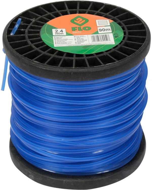 FLO ŻYŁKA TNĄCA 2,4mm x 90m KWADRATOWA 89452