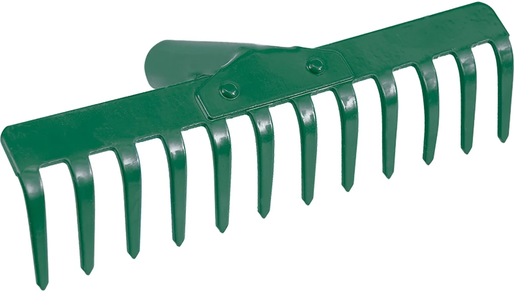 FLO GRABIE METALOWE 28cm 12 ZĘBÓW, NIEOPRAWIONE 35750