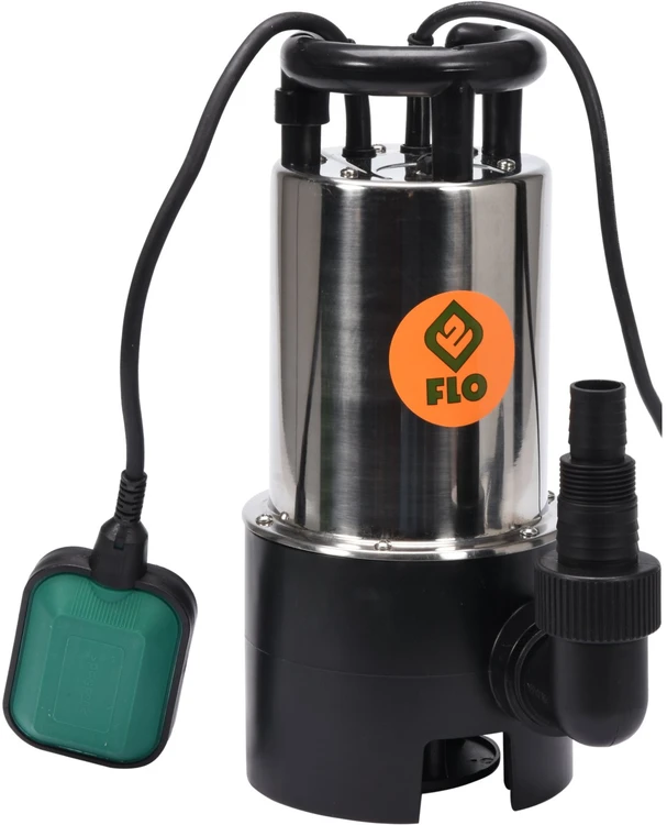 FLO nešvaraus vandens siurblys 750W nerūdijantis plienas 79790