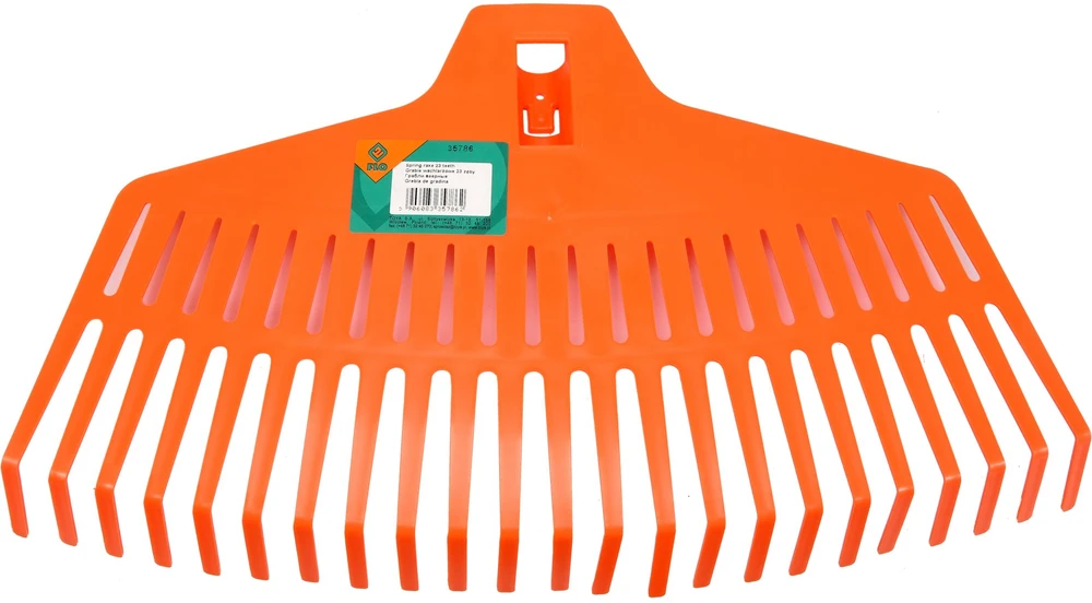 FLO PLASTIKINIS VENTILIATORIUS GRĖBĖLIS LAPAI 25 DANTYS 35786