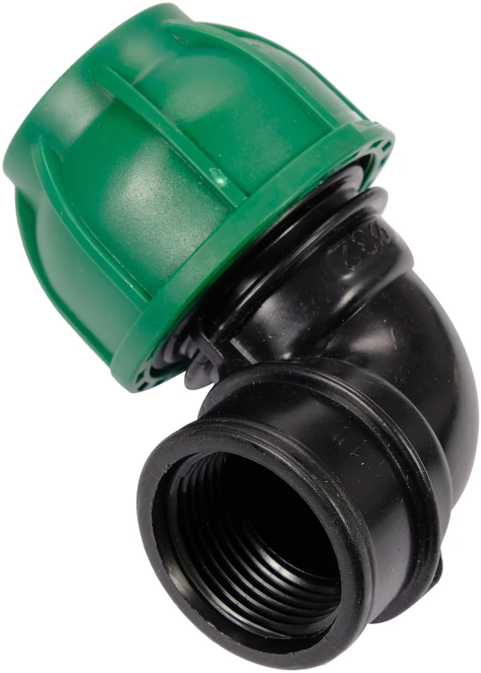 FLO PP alkūnė 90° GW 32MM X 1''