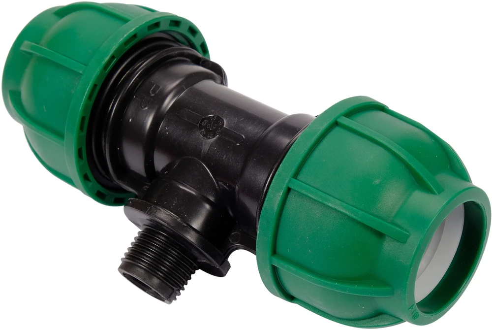 FLO TEE PP GZ 32MM X 1/2'' X 32MM
