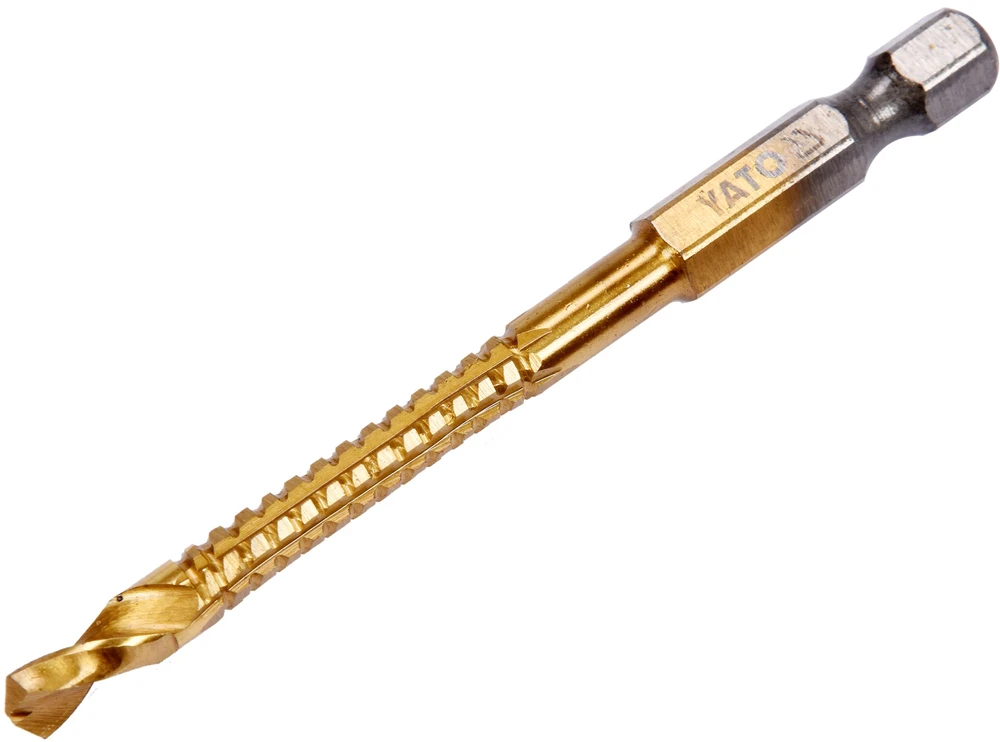 Grąžtas Yato FREZAVIMAS METALUI 5,0 mm HSS-TIN HEX