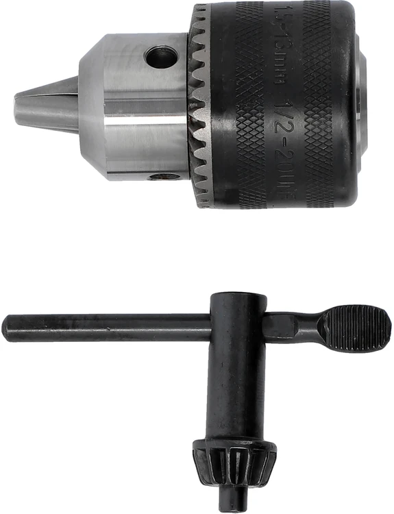 Grąžtas Toya Sa Poland Grąžto griebtuvas su raktu | 1.5–13 mm | sriegis 1/2"-20UNF | Yato (YT-820301)