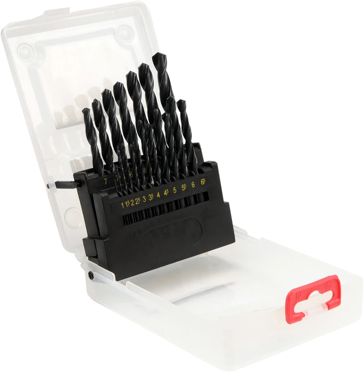 Grąžtas YATO WIERTŁA DO METALU HSS KOMPLET 19szt. 1-10mm 4462