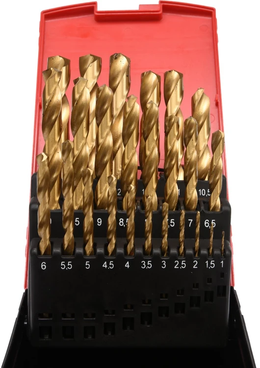 Yato metalo grąžtų rinkinys HSS-TiN 1-13mm YT-44676