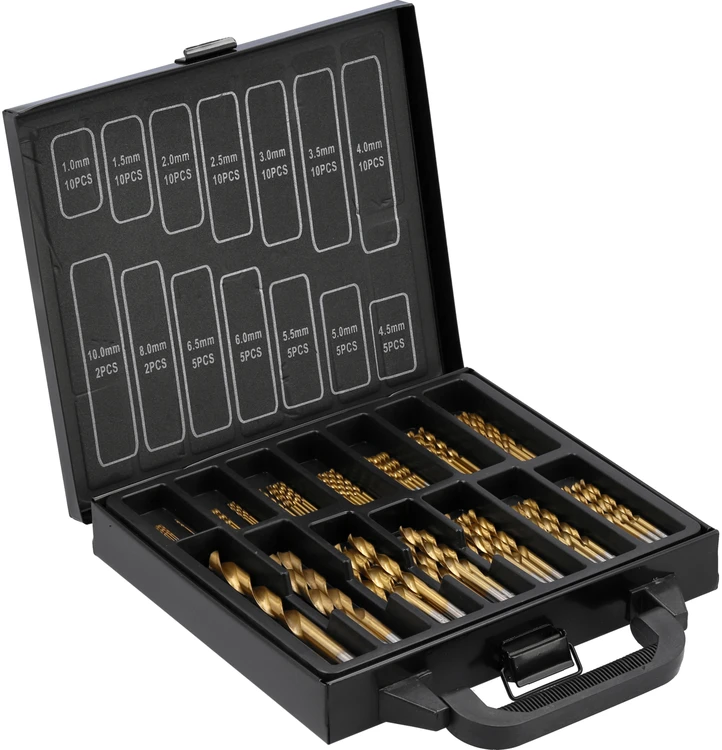 Grąžtas Yato METALO GRĄŽŲ RINKINYS 1-10MM 99 VNT