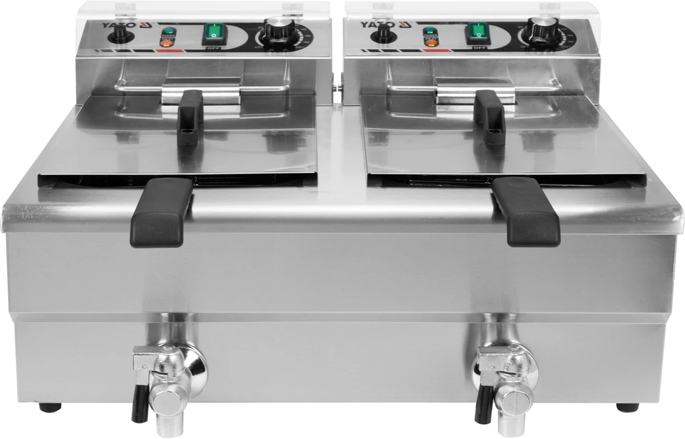 Yato Toya Sa Poland Elektrinė gruzdintuvė su vožtuvu | 2 × 12 l (YG-04634)