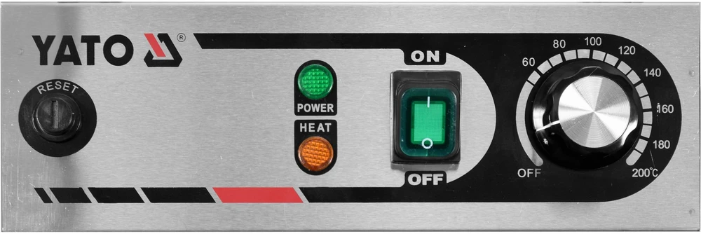 Yato Toya Sa Poland Elektrinė gruzdintuvė su vožtuvu | 2 × 12 l (YG-04634)