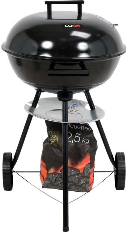 Toya Sa Poland Lauko kepsninė / grilis su dangčiu | Apvalios grotelės 41 cm (99918)
