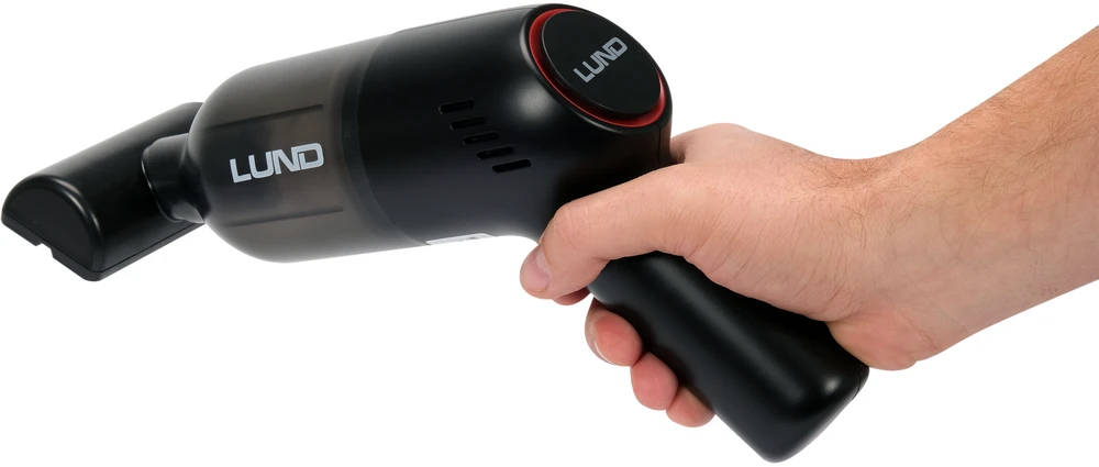 Lund BELAIDINIS AUTOMOBILIŲ DULKUMINIS SIurblys 60W, 4.5KPA, LI-ION 7.4V 4000MAH, USB