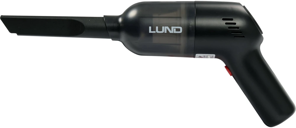 Lund BELAIDINIS AUTOMOBILIŲ DULKUMINIS SIurblys 60W, 4.5KPA, LI-ION 7.4V 4000MAH, USB