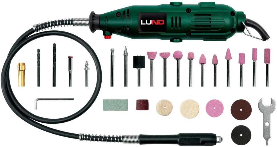 Lund Rotacinis įrankis, 135 W, žalias, 79314