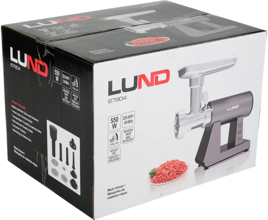 Mėsmalė Lund DC 550W MĖSMALINĖ