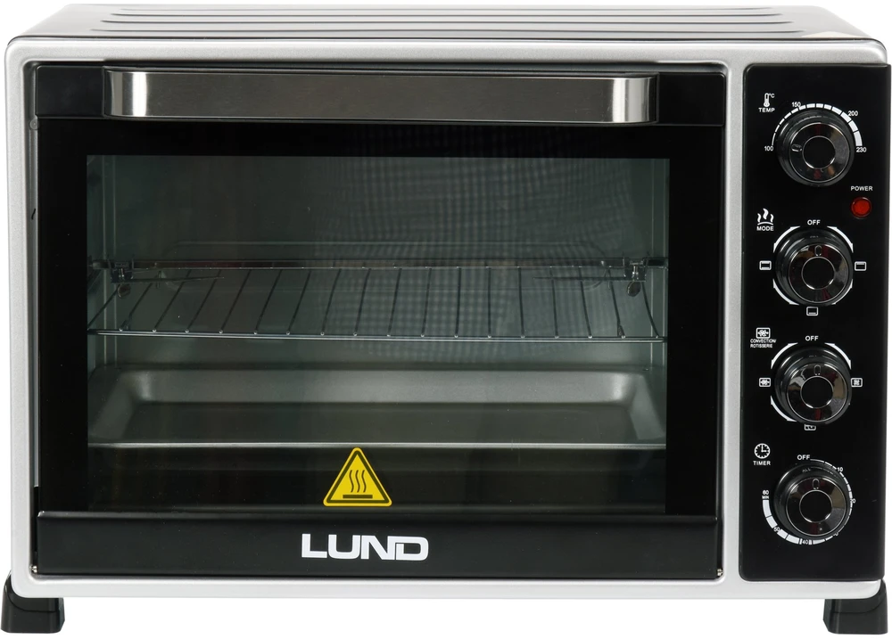 Orkaitė Lund ELEKTRINĖ KROSTELĖ 2000W 38L