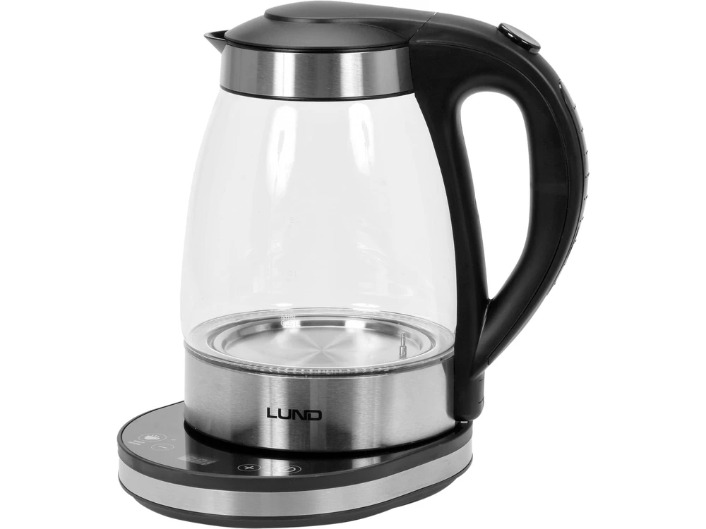 Virdulys LUND ELECTRIC LED STIKLINIS VIRDULIS 1,8L TEMPERATŪROS REGULIAVIMAS