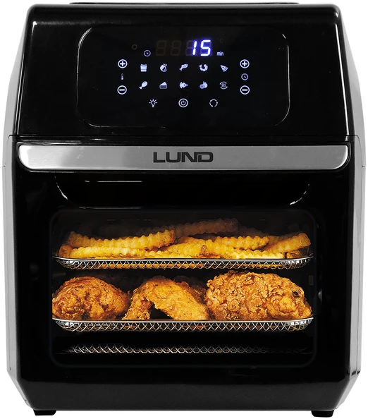 Lund Toya Sa Poland Daugiafunkcinė orkaitė / gruzdintuvė / fritiūrinė | 12 litrų | 1800W (67590)