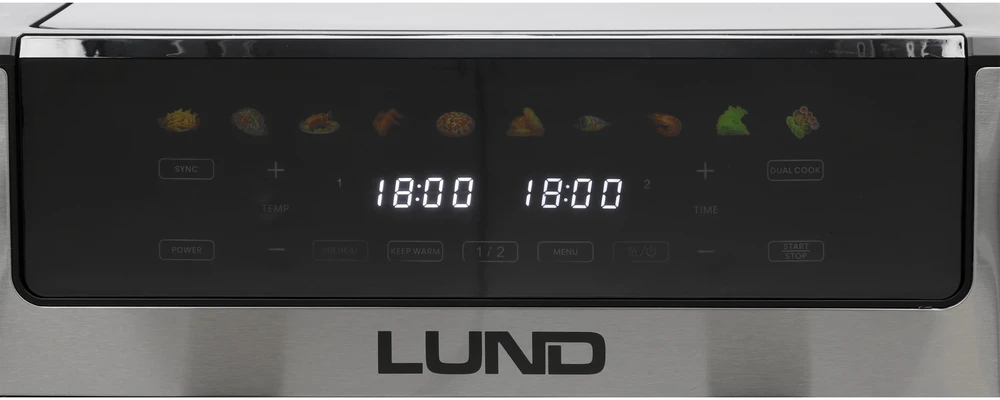 Lund Toya Sa Poland Daugiafunkcinė karšto oro orkaitė / gruzdintuvė | 10 l | 2600 W (67595)