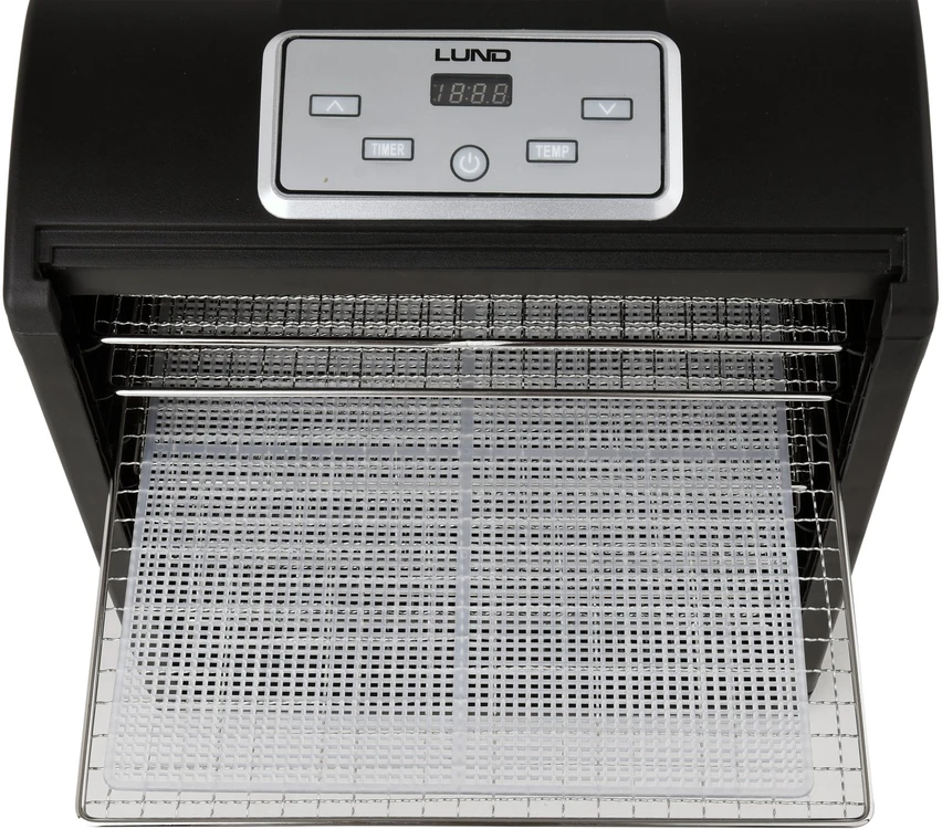 Lund Toya Food Dehydrator | 68272 | Power 420-500 W | Number of trays 6 | Integrated timer | Juodas