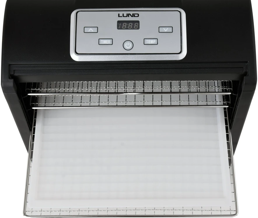 Lund Toya Food Dehydrator | 68272 | Power 420-500 W | Number of trays 6 | Integrated timer | Juodas