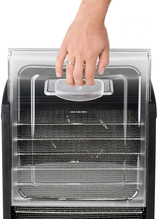 Lund Toya Food Dehydrator | 68272 | Power 420-500 W | Number of trays 6 | Integrated timer | Juodas