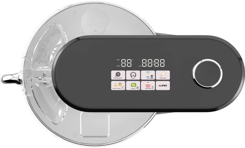 Virtuvinis kombainas Lund STOVIMASIS MAIŠYTUVAS, 2000 W, 6 L, LED VALDYMO SKYDELIS (67815)