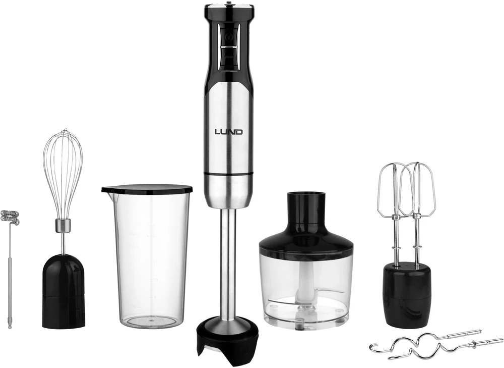 Plakiklis Lund Toya Sa Poland Rankinis blenderis 6in1 | 1000 W | 0,6 l ir 0,86 l (67693)