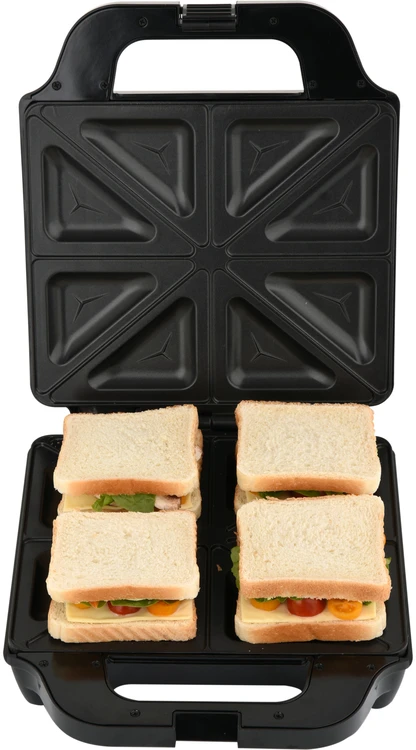 Sumuštinių keptuvas LUND Keptuvas 1400W 4 TOSTY NON STICK