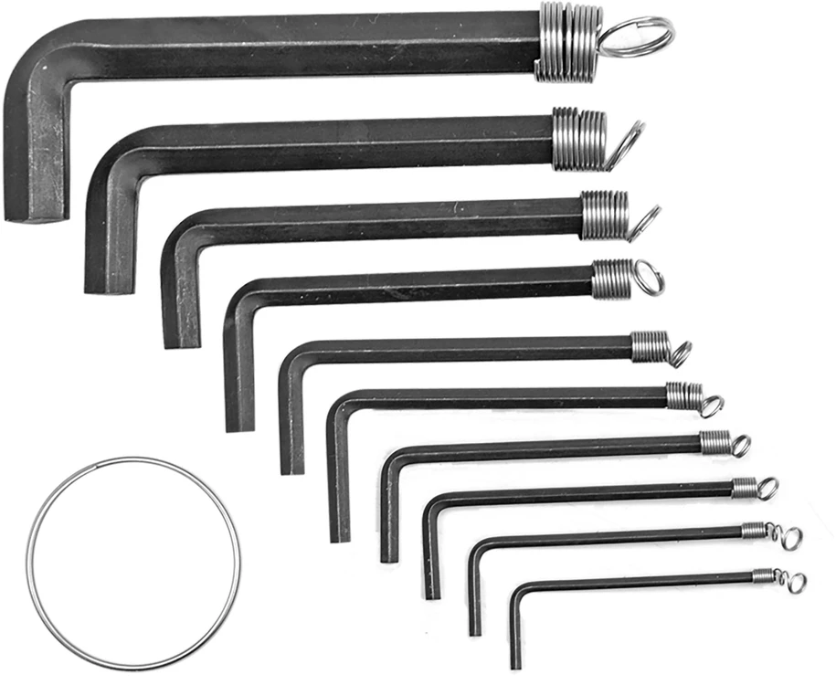 Vorel Šešiakampiai atsuktuvai - 1.5-10mm - 10 vnt