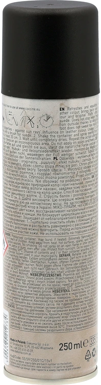 Coccine bespalvis atnaujintojas zomšai ir nubukui DA0232