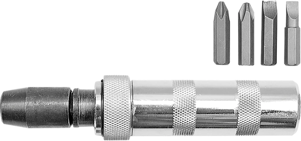 VOREL CHROME POVEIKIS ATRUKTAS + 4 BITŲ 65120