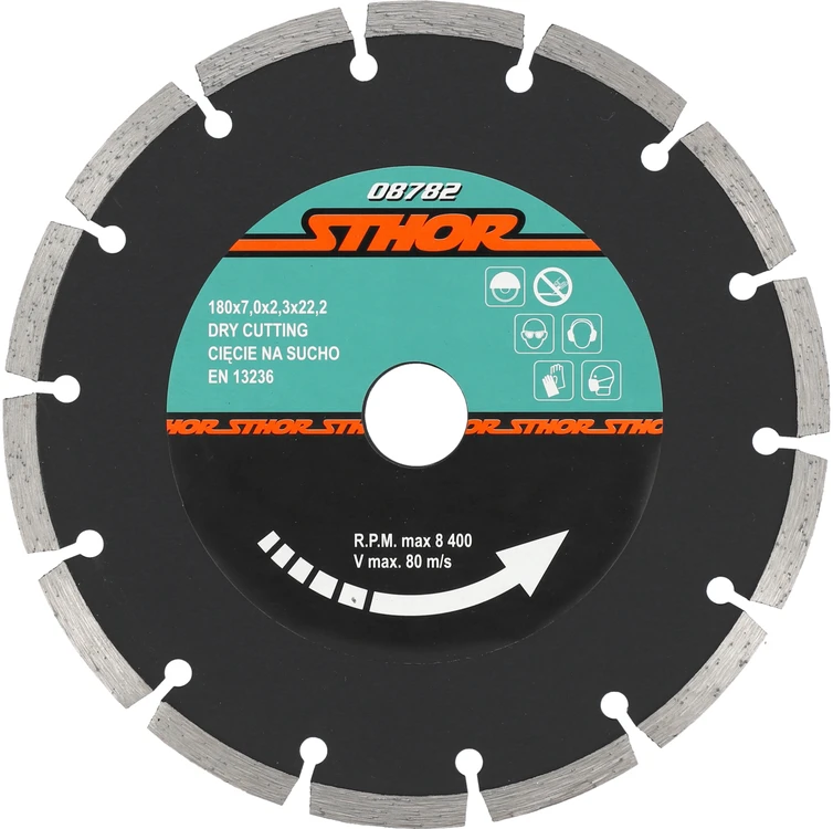 Sthor Toya Sa Poland Segmentinis pjovimo diskas "SEGMENT" - HS 180mm (08782)