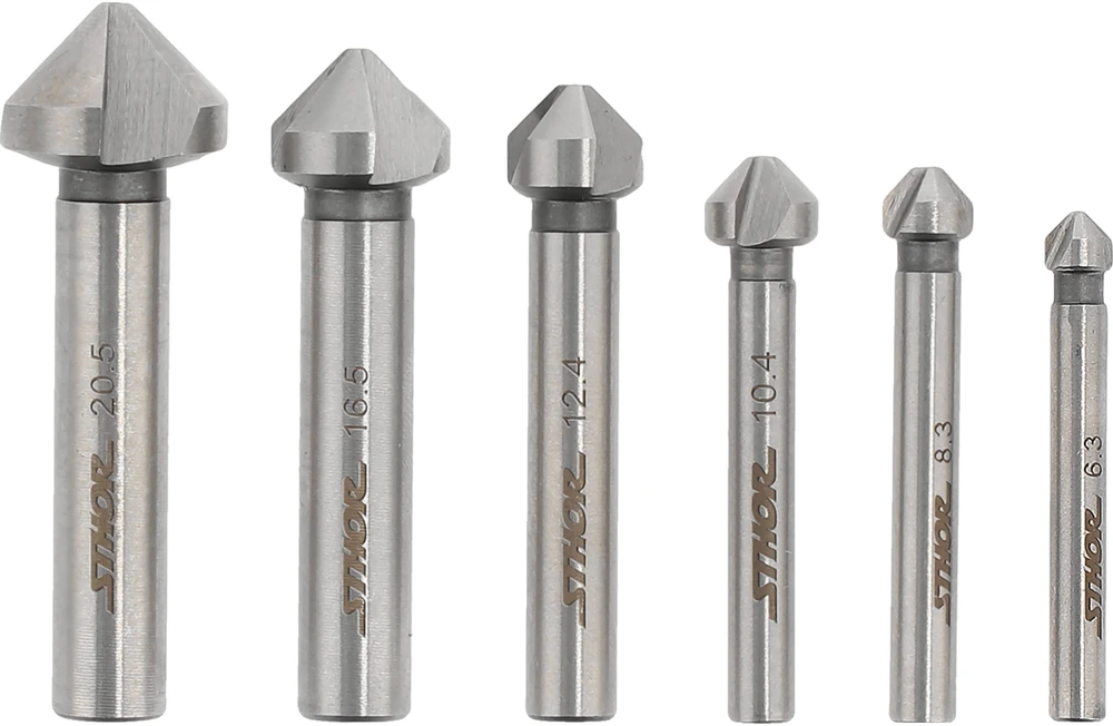 Grąžtas STHOR METALO GILINIMO GRĄŽTŲ RINKINYS 6,3-20,5mm, 6 vnt.