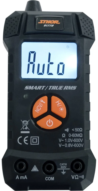 Sthor Toya Sa Poland Skaitmeninis multimetras | TRUE RMS | automatinis diapazono parinkimas (81772)