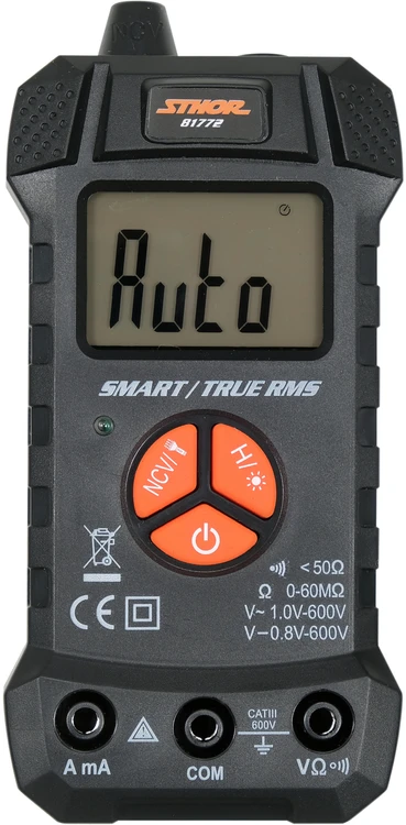 Sthor Toya Sa Poland Skaitmeninis multimetras | TRUE RMS | automatinis diapazono parinkimas (81772)