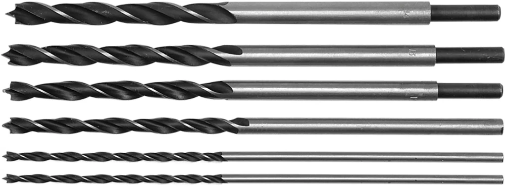 Grąžtas STHOR MEDIENOS GRĄŽTŲ RINKINYS 6 vnt. / 300 mm 6 - 14 mm 22460